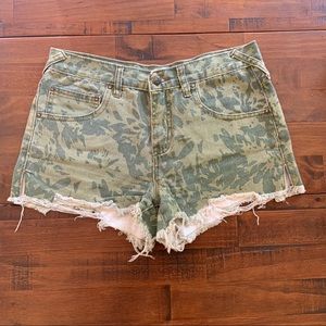 Free People Denim Shorts